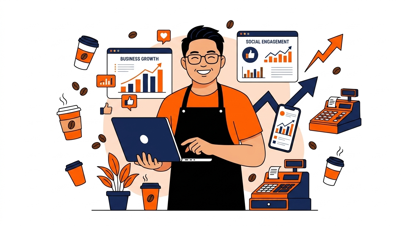 Ilustrasi Baim F&B